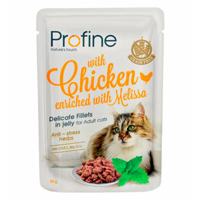 Profine cat pouch pollo 24x85g