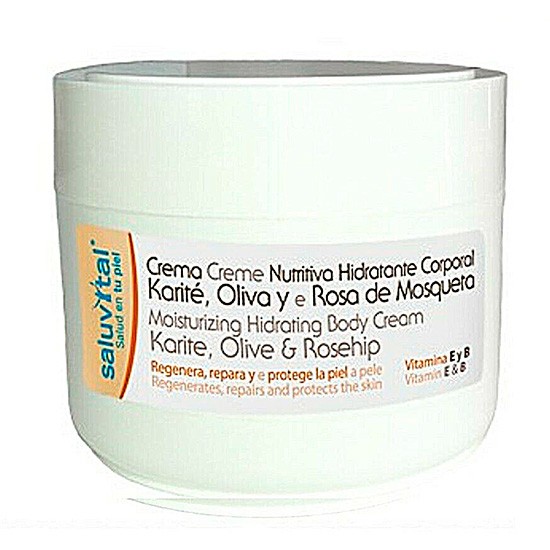 Saluvital crema nutritiva hidratante corporal 200ml