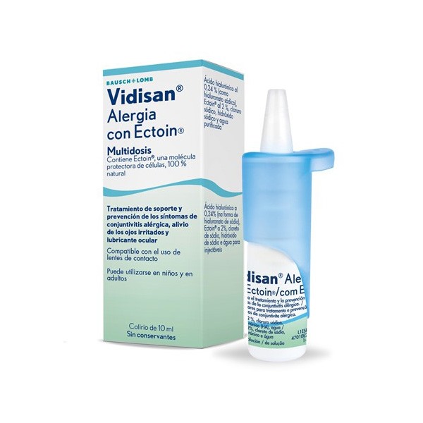 Vidisan Alergia con Ectoin multidosis 10ml