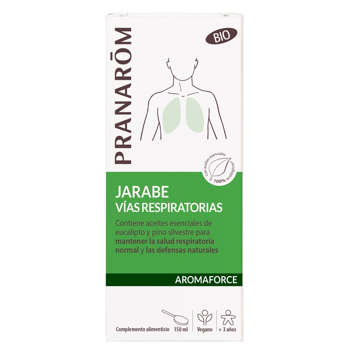 Aromaforce jarabe vias respira bio 150 ml