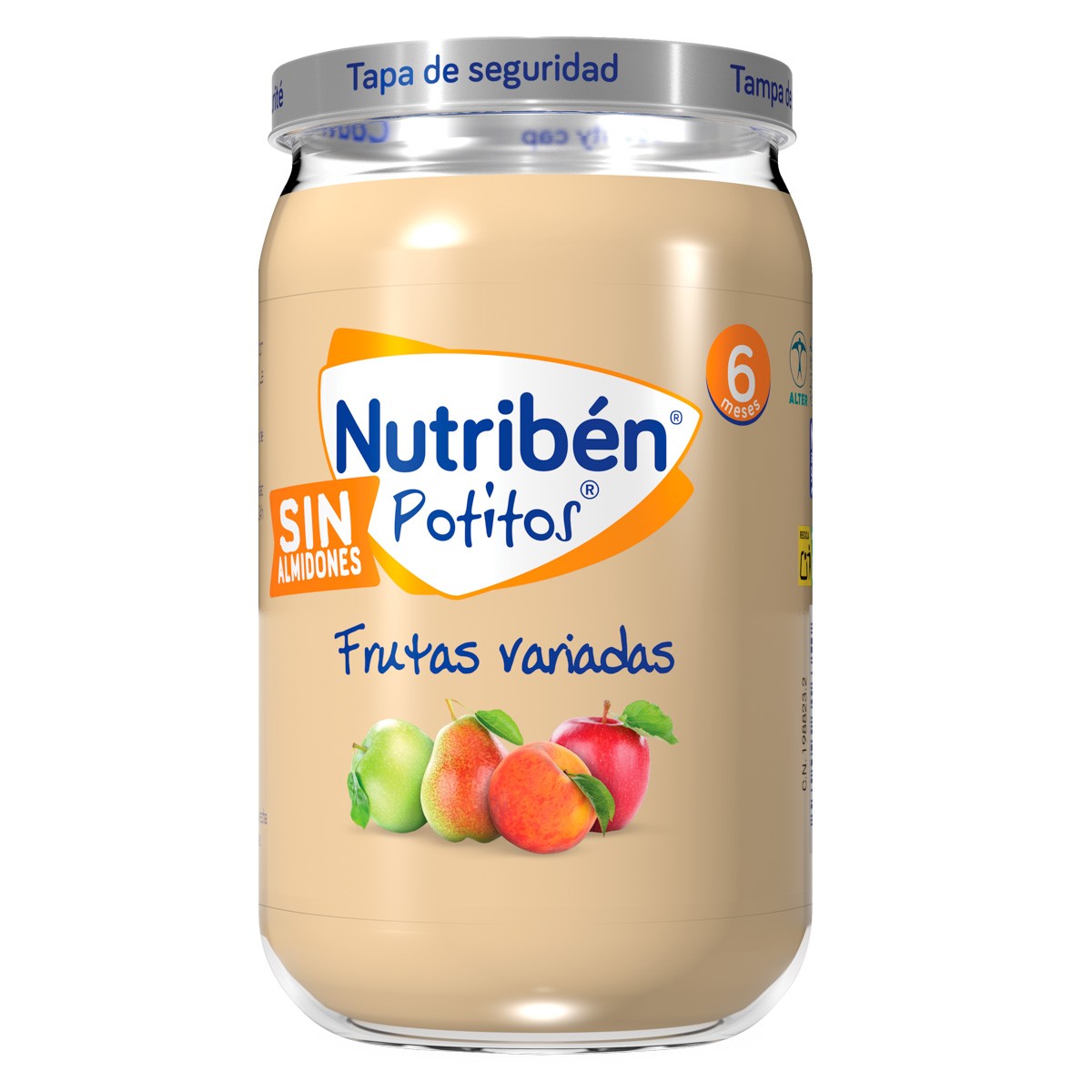 Nutribén Potitos frutas variadas 235g