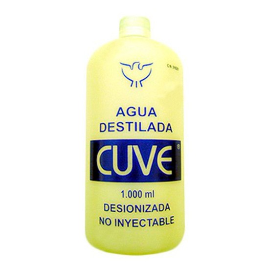 Agua destilada cuve 1000 ml